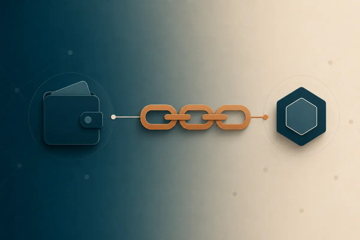 Bitcoin-transactieflow bij een casino zonder cruks — wallet naar blockchain naar casino